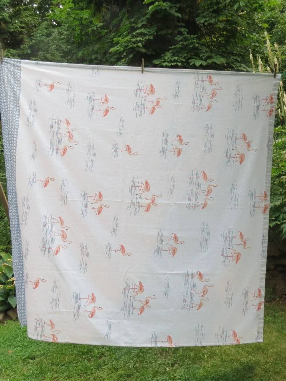 Flamingo Shower Curtain by Sonoma
